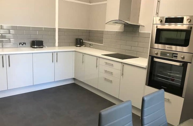 Large house with parking located near city centre