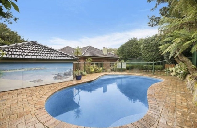 Large house with pool in chatswood