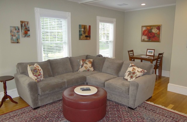 Large, luxurious, family friendly two level condo in the heart of Plymouth