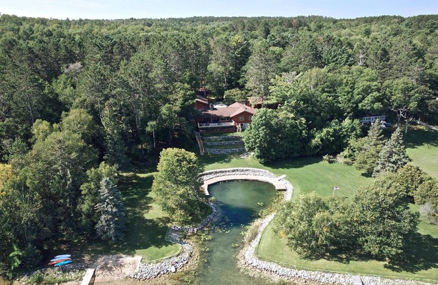 Large, private lake property with lots of room! Perfect for families and groups