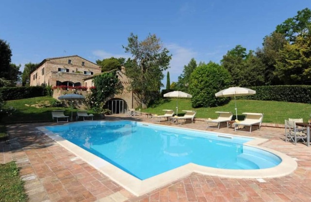 Large private property with two pools