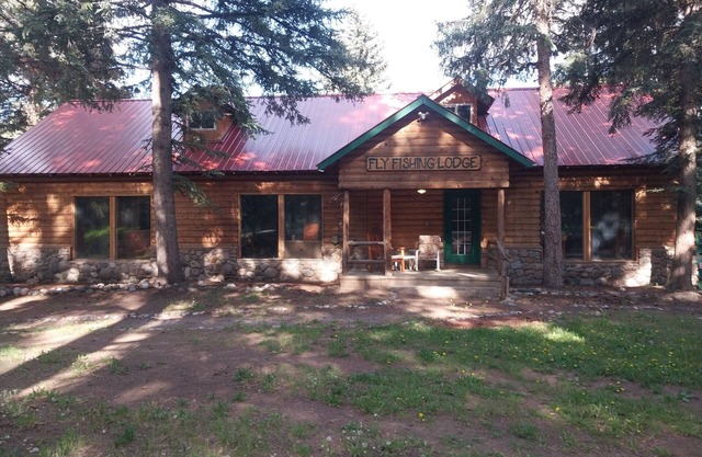 Large remodeled mountain lodge at vallecito lake spacious and cozy with views