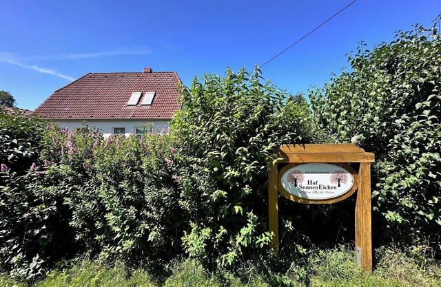 Large vacation apartment in Mecklenburg near nature reserve, bathing lake and Baltic Sea
