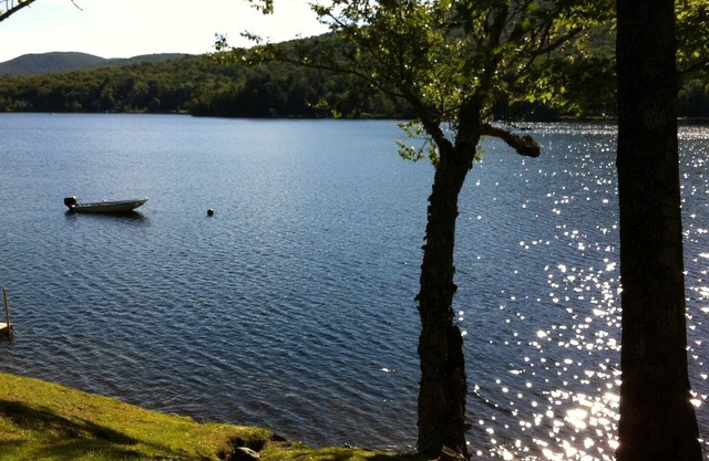 Large Waterfront House on Stinson Lake in The White Mountain National Forest.