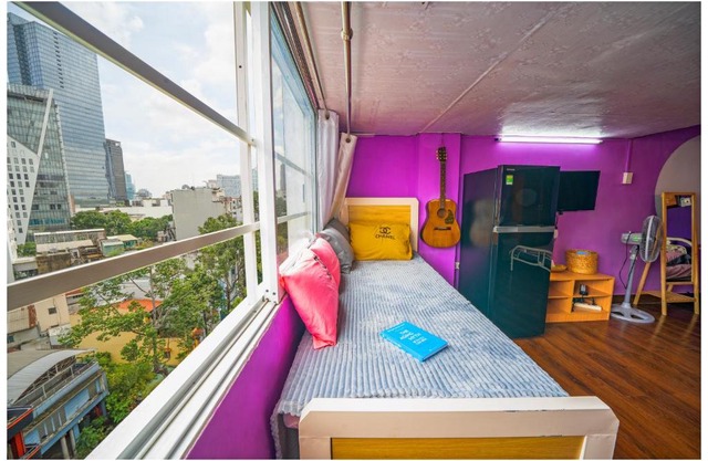 Lavender house in District 1 HCMC