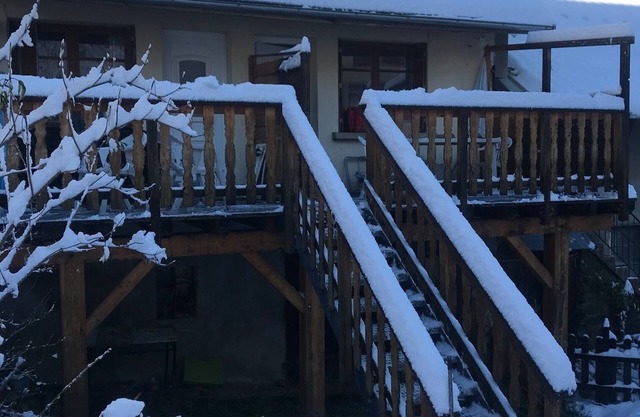 Le gîte du RigouD, 50 m from the slopes, sleeps 4, south-facing terrace