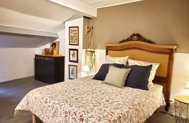 Le Grenier 1900, Wi-fi, Climatisation, Terrasse, 15 Minutes du Centre