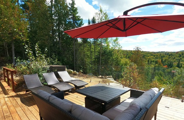 Le Nid des Colibris - Breathtaking view of Lake Ludger - 4 Seasons - Spa
