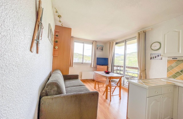 Le Panorama Studio 6 pers. - Private parking lot