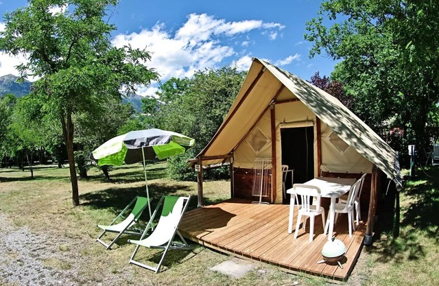 Le Petit Liou Sites & Paysages * - Canvas and wood tent Unusual nature without sanitary facilities for 4 people