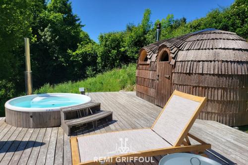Le refuge Balte 4 - Nordic Spa with Wood Fire - Unique Experience