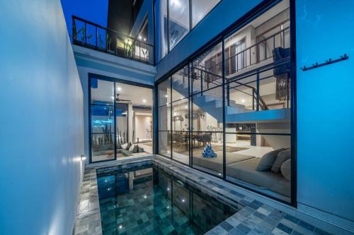 Leela Villa - Family-Friendly 3BR Villa in Canggu - Rooftop, Ricefield Views