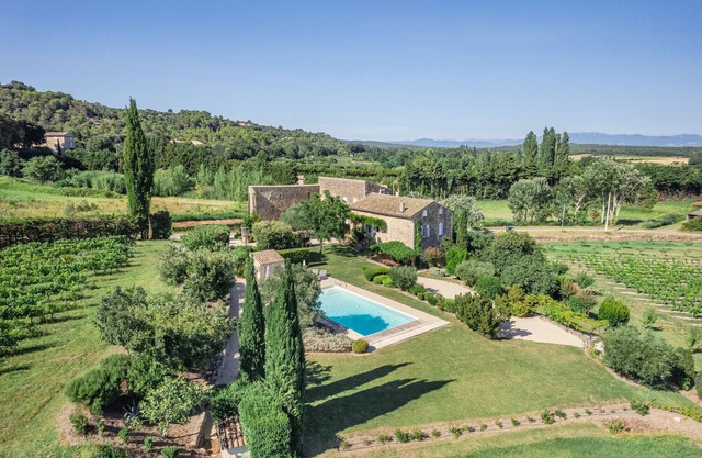 les Marcelines, character property with heated swimming pool and views