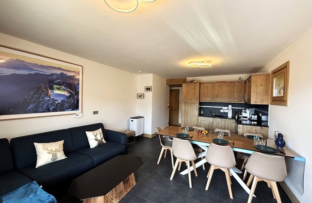 Les Saisies - 3-room Apartment with parking, balcony & WIFI