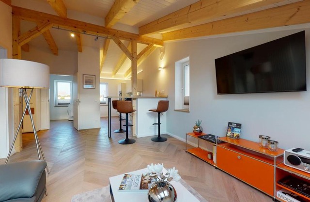 Lieblingsapartment No.08 mit Blick auf den Rostocker Stadthafen