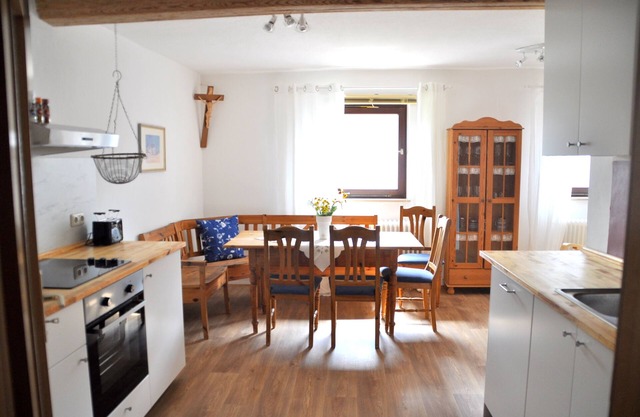 Light-flooded apartment in the Franconian Switzerland nature park and resort