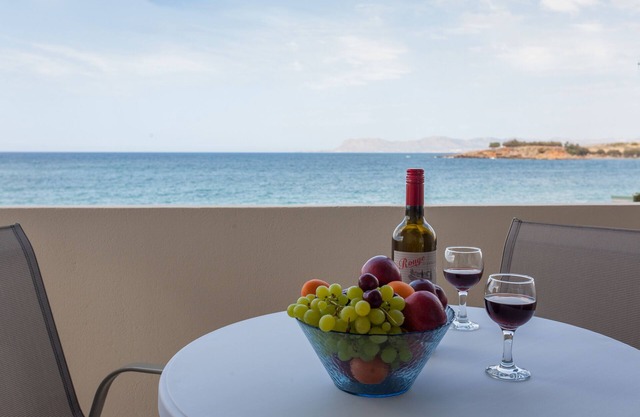 Lily of Crete 2 - Sea & Beach front Apartment.