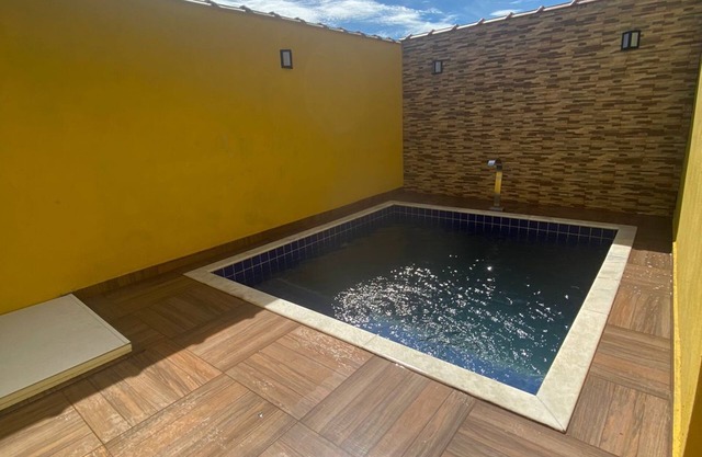 Linda Casa em Itanhaém, Ambiente Familiar Aceita Animais