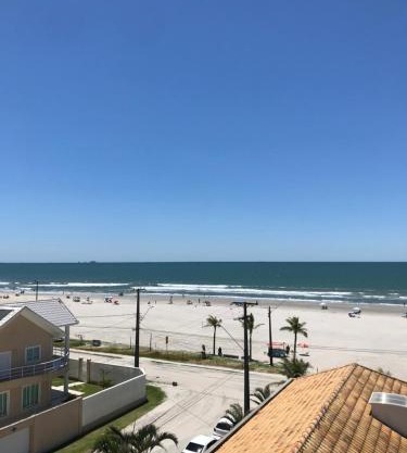 Lindo apartamento com vista para o mar