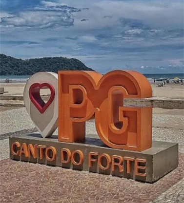 Lindo Apartamento Pé na Areia Canto do Forte