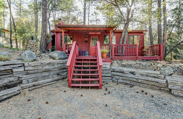 Little Red Cabin in the Woods