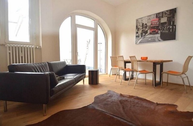 Living at Kulturspeicher/Congress Centrum with parking lot