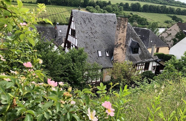 Living in a listed Winzerhof, Stylish Galeriewohnunge