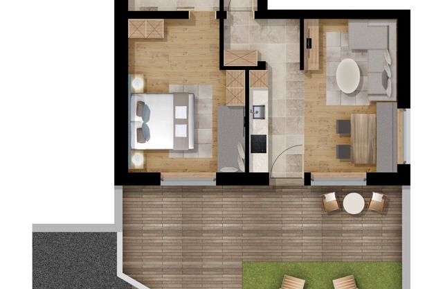 "Living in an apartment" - service like in a hotel - that's EASY LIVING in the Ötztal :-)