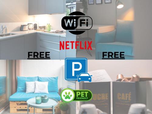 Locarno Center - Free Parking, Netflix and WiFi