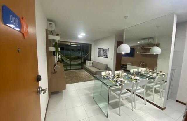 Located about 2.5 km from Barra de São Miguel beach.