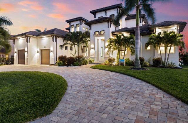 Located southwest Cape Coral directly at river, southern exposure. Sun all day.