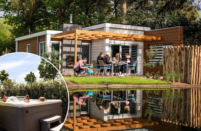 ✓ Lodge Royal at Landgoed de Scheleberg ✓ Vacation house for 4 people ✓ Located in Lunteren (Gelderland) ✓ Vacation park in the Veluwe ✓ Book directly with the park