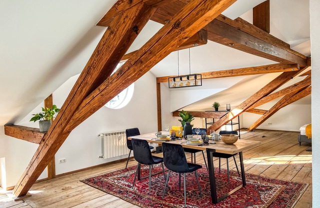 Loft apartement in the heart of Prien am Chiemsee * SmartTV * Washer-dryer*100m²