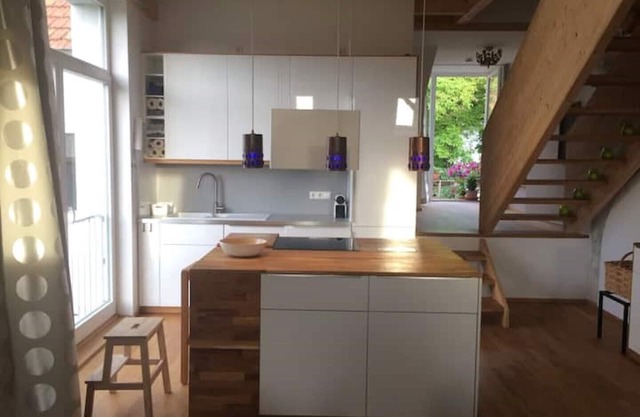 Loft apartment with far-reaching views 85 sqm in Coburg