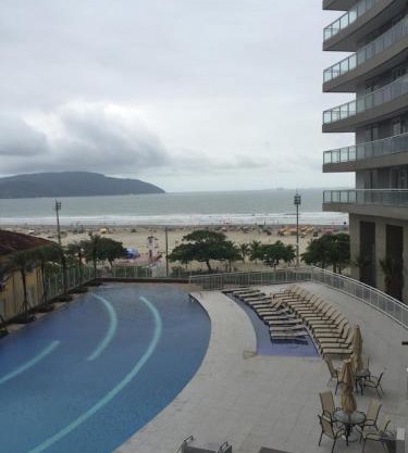 Loft com vista para o mar
