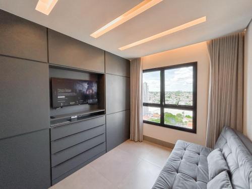 Loft Confortável e Elegante com Quarto Fechado