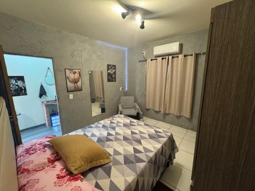 Loft individual com Ar-condicionado Próximo ao shopping - A