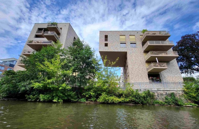 Loft on the riverbank
