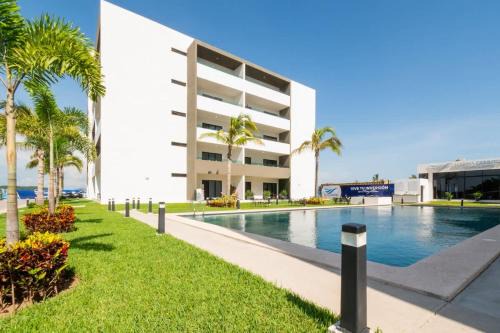 Loft para 4 personas con alberca - Marina C 401