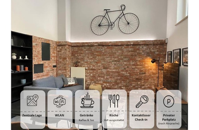 Loft Studio-Apartment - Parken - Top-Lage unterhalb der Burg