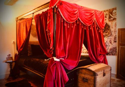 Logement insolite La cachette des Pirates, ciné, pop corn