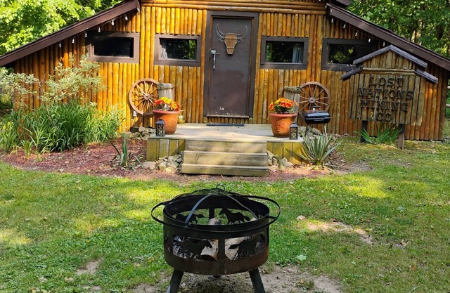 Lost Nations Cowboy Town Mining Company Cabin