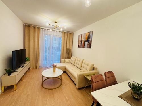Lotus Apartments Impero oddzielna kuchnia 2 pokoje garaż