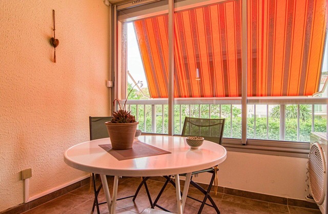 Lovely apartment for 3 guests with A/C, TV, terrace and pets allowed