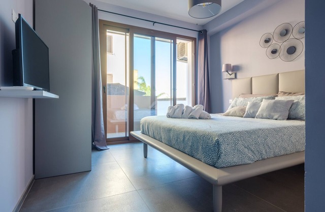 "Lovely Apartment Calù 1" with Balconies & Wi-Fi