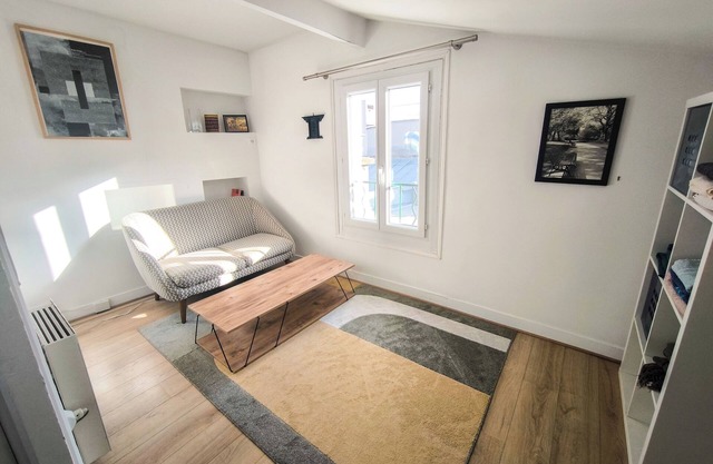 Lovely apartment on the Parisian rooftops