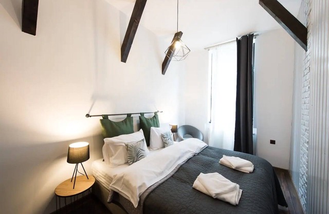 Lovely Old Town Flat with Mountain Views
