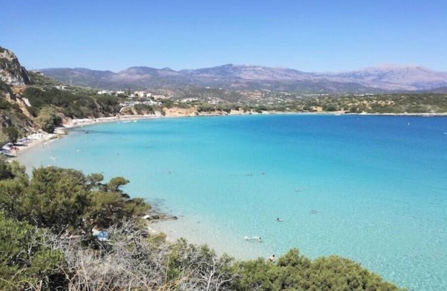 Lovely studio across Voulisma beach!