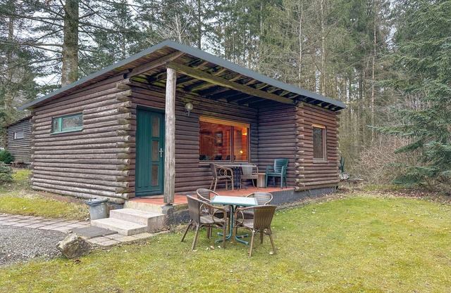 Lovely wooden house in the countryside