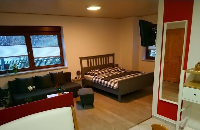 lovingly furnished apartment in Schwarzenberg